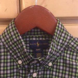 Ralph Lauren boy button up 4T